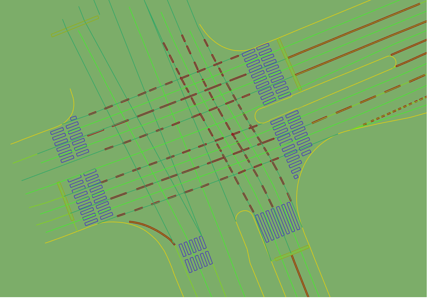 3D extrakce křižovatky