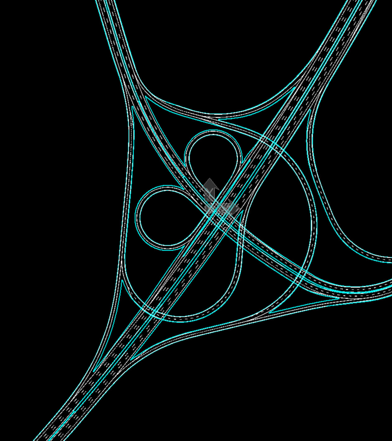 3D extrakce vodorovného dopravního značení